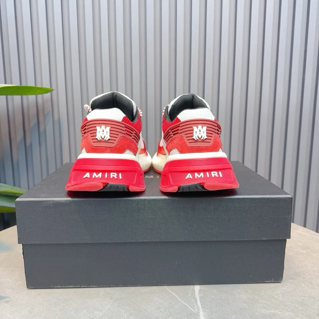 Men's shoes💰740💰 AMIRI AMIRI trendy brand hot sale🔥 Available all year round✅Couples💑 Official website synchronized Imported fabrics 1⃣️ratio 1⃣️Re-engraved, original factory special original sole, 35-45 (38.45. Non-refundable)